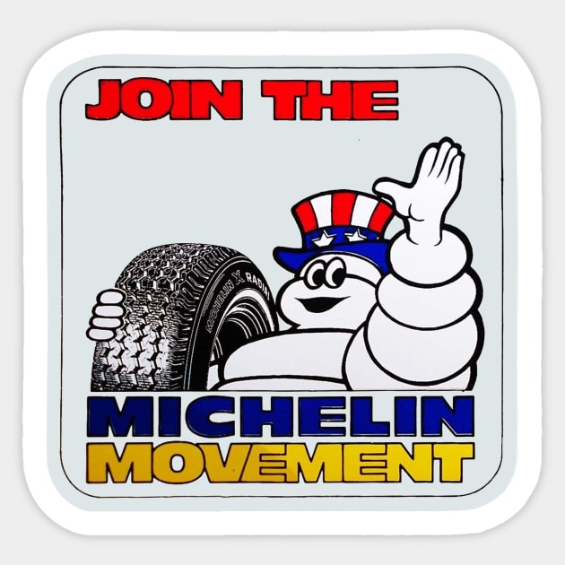 Join the Michelin Movement! Sticker by DCMiller01